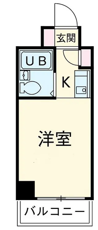 ライオンズマンション相模原第8 9階階 間取り