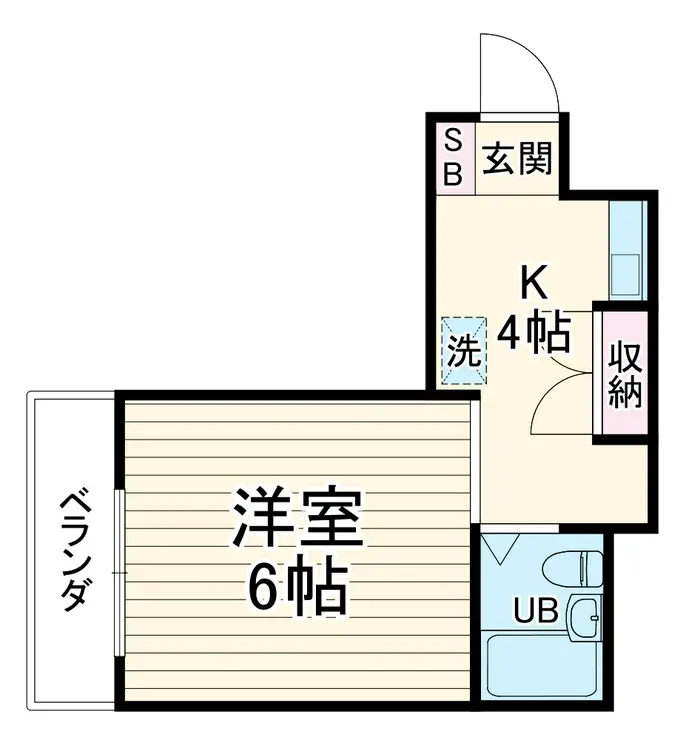 ヴィラフローレスタ 3階階 間取り