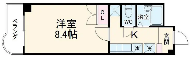 NASIC柏 2階階 間取り