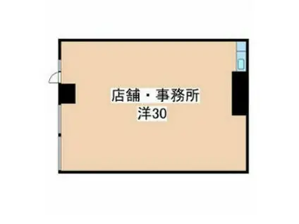 グランドウィンズ2(ワンルーム/1階)の間取り写真