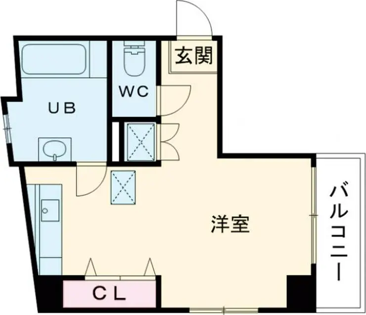 キャメロット千人町 3階階 間取り