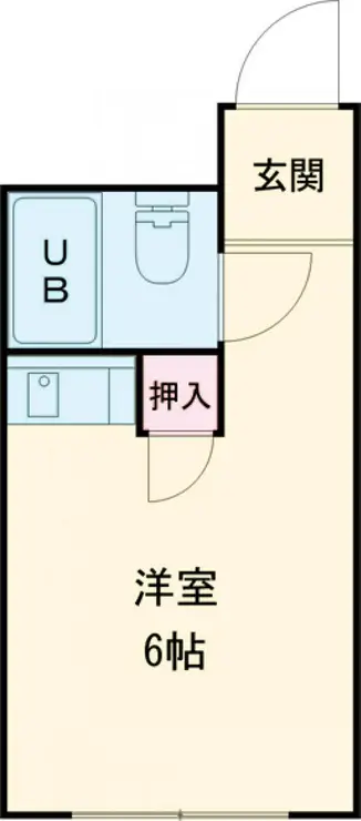 メゾン・ド・ノア大横町 3階階 間取り