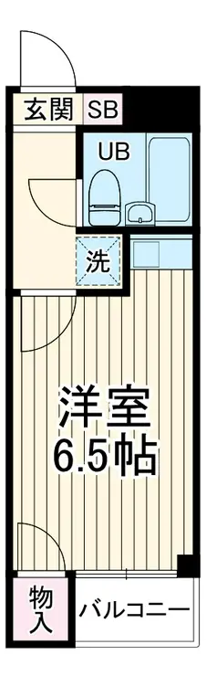 セントラルハイツ南加瀬 3階階 間取り