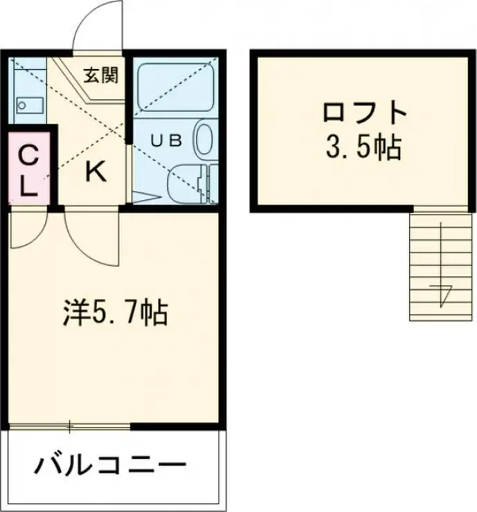 ウィステリア久我山 2階階 間取り