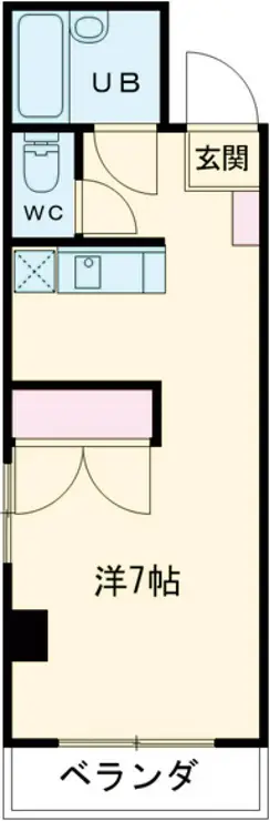 メゾンジョシア 3階階 間取り