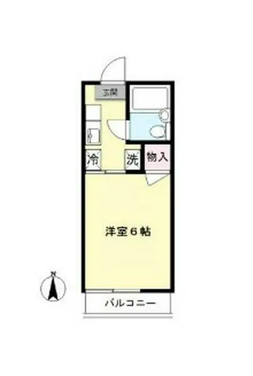ベルゾーネ百合ヶ丘 2階階 間取り
