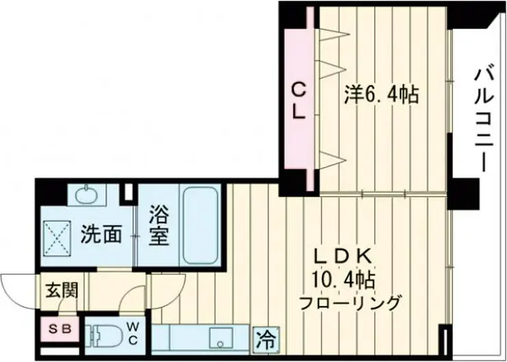 ヴェノワールブラン 1階階 間取り