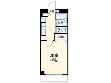 オリーブフォレスト(1K/5階)の間取り写真