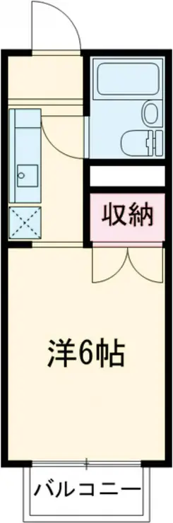 ハイツ井上 1階階 間取り
