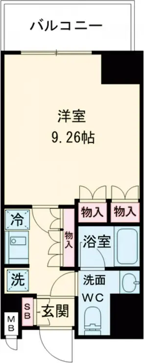レジディア杉並方南町 3階階 間取り