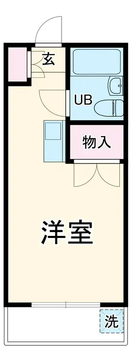 サンアベニュー小手指北 1階階 間取り