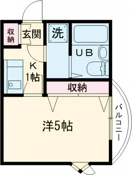 リベ多摩川 2階階 間取り