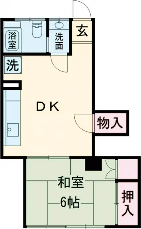 第一大興ビル 4階階 間取り
