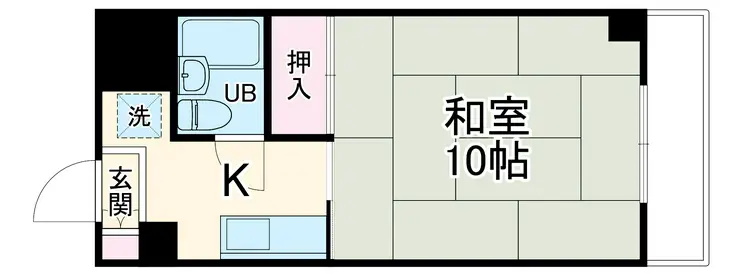 ダイアパレス井土ヶ谷 6階階 間取り