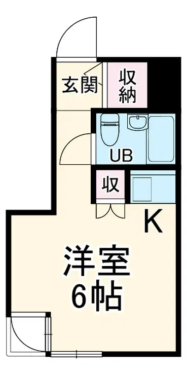 キャッスルマンション上福岡 2階階 間取り