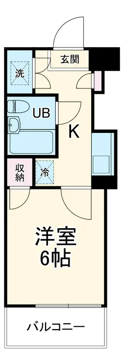 ワコーレ中山 1階階 間取り