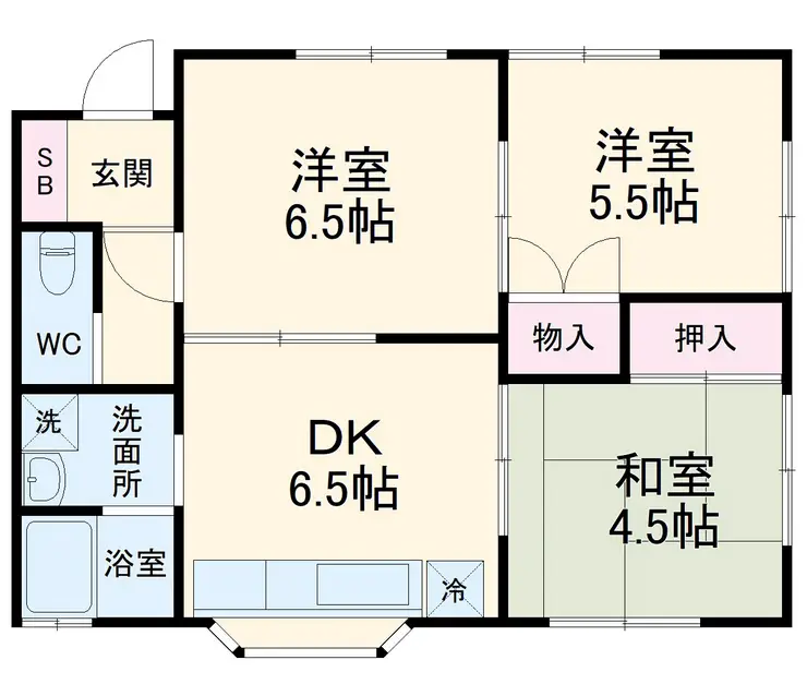 ノアヒルズ 1階階 間取り