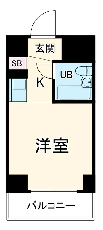 ライオンズマンション鶴見第2 4階階 間取り