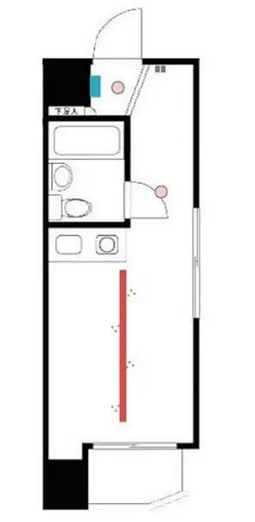 セントヒルズ三軒茶屋 2階階 間取り