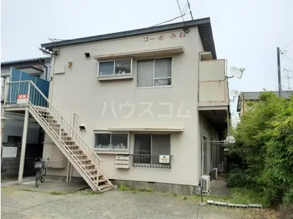 コーポ峰(2K/2階)の外観写真