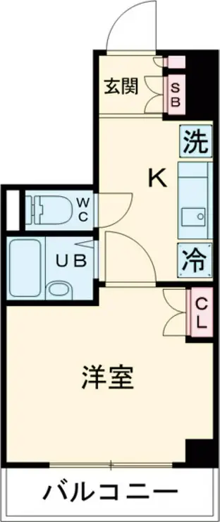 ヴァレッシア荻窪シティ 3階階 間取り
