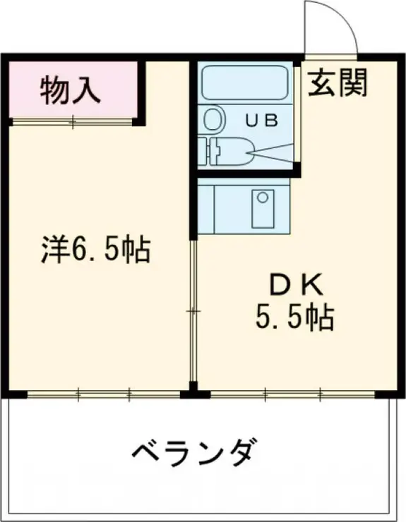 カーサフジイ 4階階 間取り