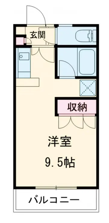アイビーハウス 1階階 間取り