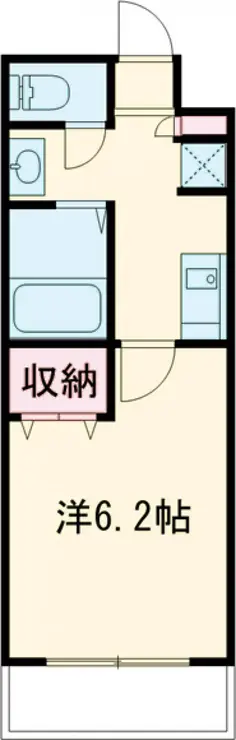 ロジュマン・モネ 1階階 間取り
