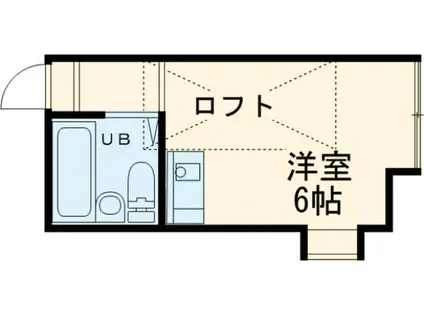メゾンイワト(ワンルーム/1階)の間取り写真