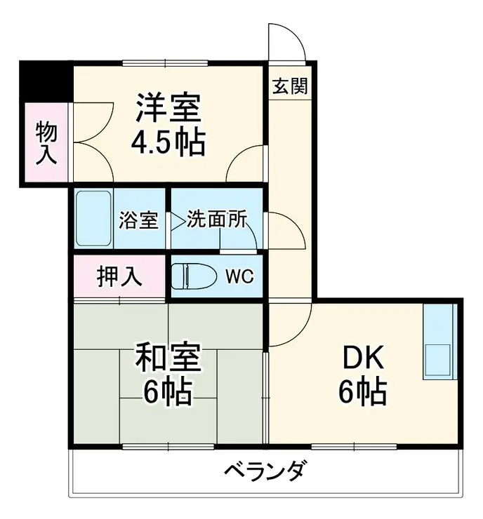 ロイヤルメゾン 5階階 間取り