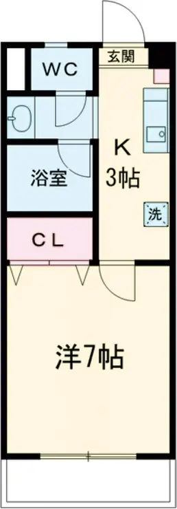 丹木田口ビル 2階階 間取り