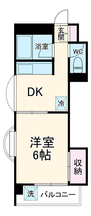 WAVE 4階階 間取り