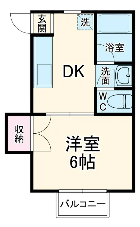 アップルハイム 2階階 間取り
