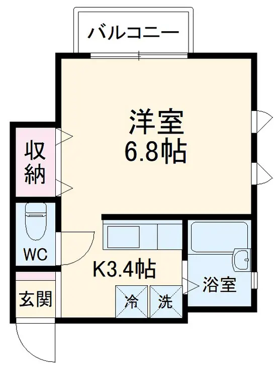 プレミールA 1階階 間取り