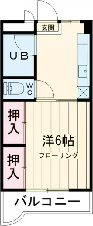 森屋マンション 1階階 間取り
