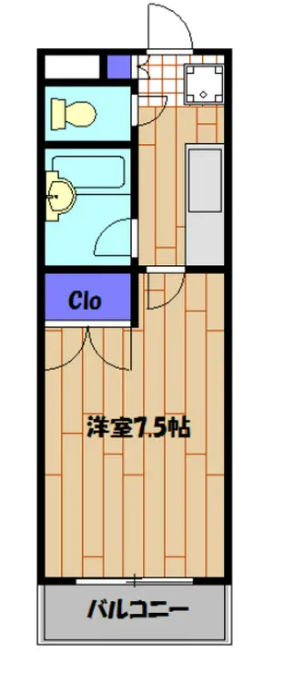 さがみのハイツ 2階階 間取り