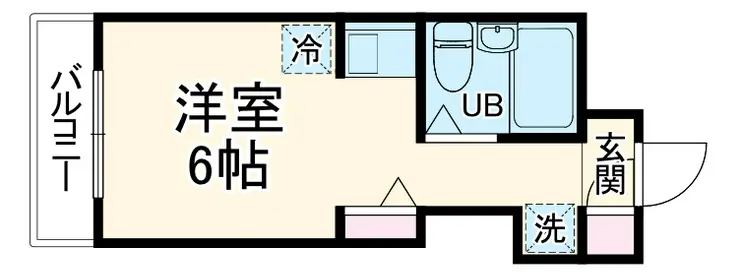 コンフォート長津田 1階階 間取り