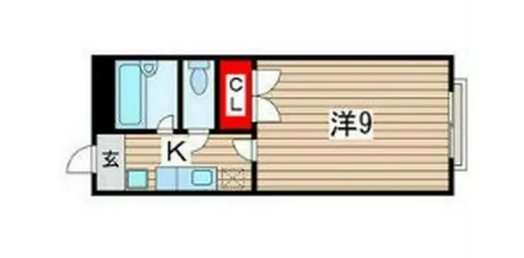 穴川ハイリビング弐番館 5階階 間取り