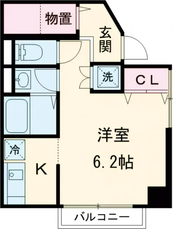 ルミエール中野 1階階 間取り