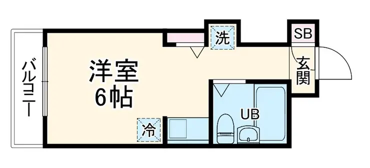 コンフォート長津田 3階階 間取り