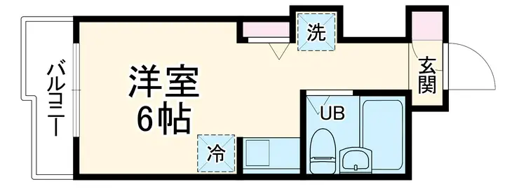 コンフォート長津田 2階階 間取り