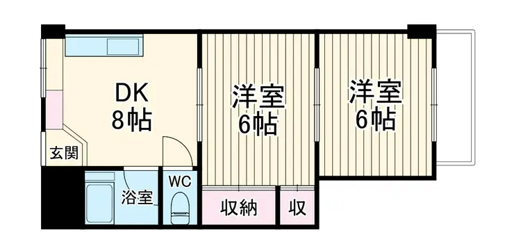 鈴蘭ビル 6階階 間取り