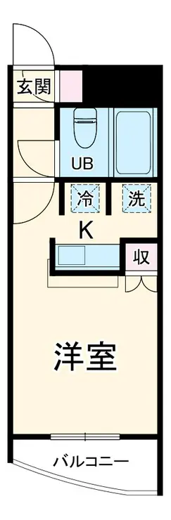 ワコーレ所沢 4階階 間取り
