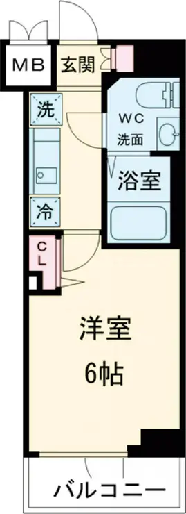 プレール・ドゥーク東京EAST 3階階 間取り