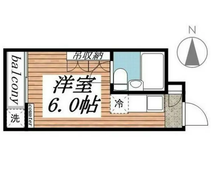 メゾン・ド・マルス 2階階 間取り