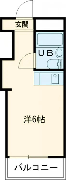 メゾン元横山 4階階 間取り