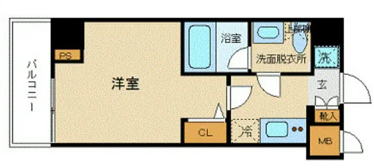 フェニックス川崎参番館 6階階 間取り