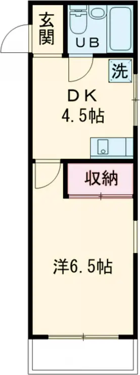 レジデンス経堂 3階階 間取り