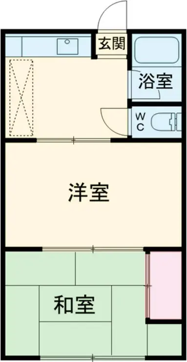 なかじまハイツ 2階階 間取り