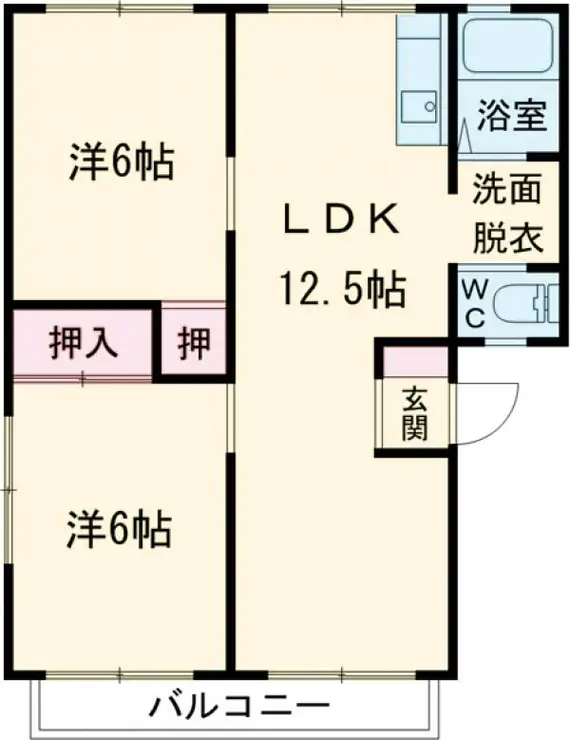 サンライフ本町田 2階階 間取り